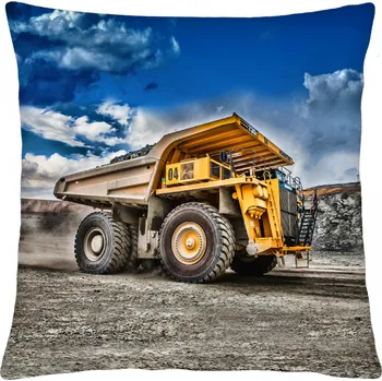 Polštář Polštář auta 20 NÁKLADNÍ AUTO Mybesthome 40x40 cm Varianta: Povlak na polštář, 40x40 cm