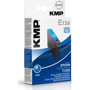 KMP E126 - Epson T1292 - azurová inkoustová náplň KMP