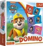 Domino papírové Paw Patrol/Tlapková patrola 28 kartiček společenská hra v krabici 20x20x5cm