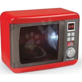 Dětský spotřebič Mikrovlnka elektronická Tefal Elec Micro Wave Smoby se zvukem, světlem a knoflíkem
