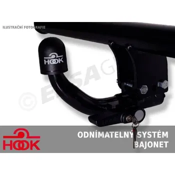 Tažné zařízení Tažné zařízení Ford Mondeo liftback 2007-2014, bajonet, HOOK