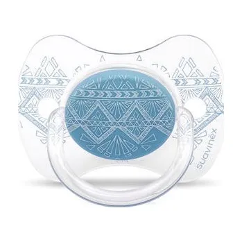 šidítko premium fyziologické, 0-4m, silikon - sv. modrá