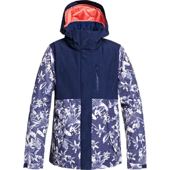 Sportovní oblečení ROXY Jetty Block Mid Denim/Bleached Flowers