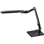 Ecolite Stolní lampa LED MATRIX LBL1207-CR černá, podstavec i úchyt