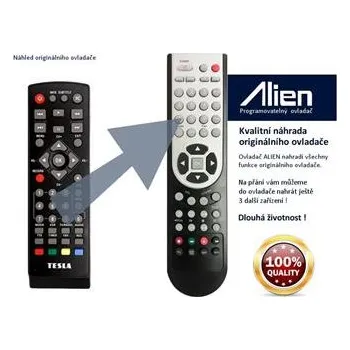 Dálkový ovladač Dálkový ovladač ALIEN STB TESLA Vista T2