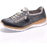 Rieker N42P6-14 S0 Blau Kombi