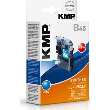 Počítač KMP B45 - Brother LC-125XL C - azurová inkoustová náplň KMP