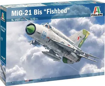 Plastikový model Italeri MiG-21 Bis Fishbed 1:72