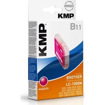 KMP B11 - Brother LC-1000M - puprpurová inkoustová náplň KMP