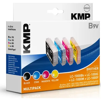 Počítač KMP B9V - Brother LC-1000 multipack - multipack inkoustová náplň KMP