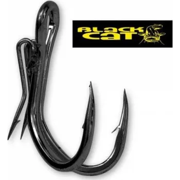 Rybářský háček BLACK CAT GHOST DOUBLE HOOK 3/0 5ks