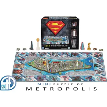 3D puzzle 4D Cityscape 4D puzzle Superman: Mini Metropolis