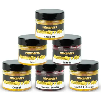 Návnadová surovina Bonduelky v Dipu Mikbaits 50ml Příchuť: Česnek