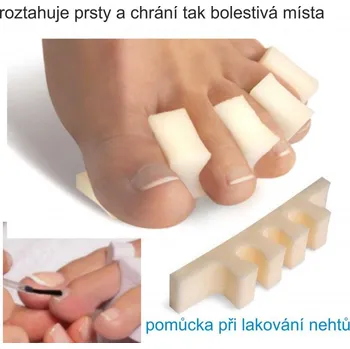 Vložka do bot SVORTO Podložka prstů - hřeben 039, --- - 43-46