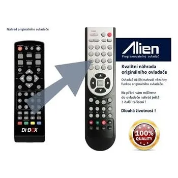 Dálkový ovladač Dálkový ovladač ALIEN STB DI-WAY DI-BOX - náhrada