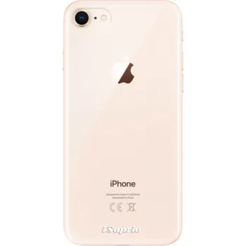 Pouzdro na mobilní telefon Silikonové pouzdro iSaprio - Apple iPhone 8 - 4Pure čiré (Odolný silikonový kryt, obal, pouzdro iSaprio - Apple iPhone 8 - 4Pure čiré - skvělá ochrana a pružnost, stylový UV potisk, lehkost, tiskne se v České republice)