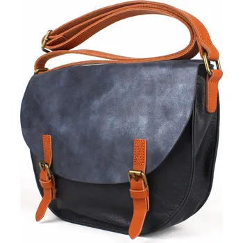 Kabelka Středně velká tmavěmodrá crossbody kabelka FLORA&CO H6763