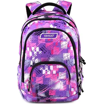 Target Školní batoh 2v1 růžový/fialový se vzorem Školní batoh Target Školní batoh 2v1 růžový/fialový se vzorem