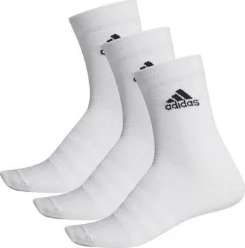 Pánské ponožky adidas Light Crew 3Pp Dz9393 bílé
