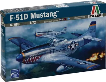 Plastikový model Italeri P-51D Mustang 1:72