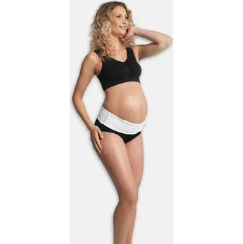 Těhotenský podpůrný pás Carriwell Těhotenský nastavitelný podpůrný pás pod bříško - BÍLÝ Vel. S/M