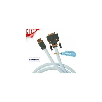 Video kabel Digitální kabel SUPRA HDMI-DVI HD VIDEO 2.0m