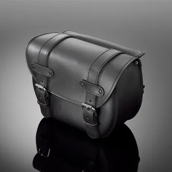 Zavazadlo na motocykl Highway Hawk Motocyklová podsedlová brašna Highway Hawk ECONOMY, TEK kůže, černá (2ks) Černá