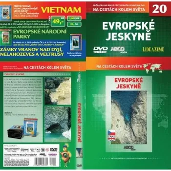 DVD film Evropské jeskyně DVD cestopis