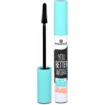 Řasenka Essence You Better Work! Length definition mascara 10 ml Black