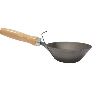 Zednická naběračka Toptrade Profi Tools Toptrade Naběračka s rukojetí ocel 18cm 105161