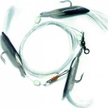 Moře COAL FISH RIG BLACK SILVER 3/0