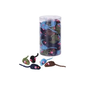 Hračka pro kočku Myška Panika, 4,5cm