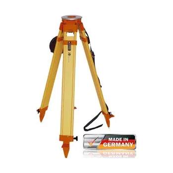 Nivelační přístroj Těžký dřevěný stativ NEDO, výška 1,02-1,70 cm, páčky + šrouby