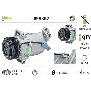 Klimatizace automobilu Valeo 699862