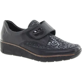 Dámské polobotky Rieker 537C0-00 H/W Schwarz