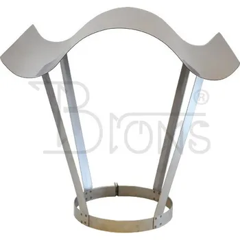 Kouřovod Komínová stříška nerez Napoleon 150