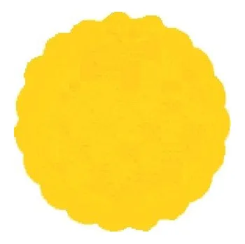 Papírový ubrousek Rozetky PREMIUM O 9 cm žluté [500 ks]