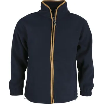 Pánská mikina KOMBAT mikina HUNTSBURY fleece TMAVĚ MODRÁ