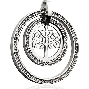 Přívěsek Přívěsek strom života z chirurgické oceli S437140
