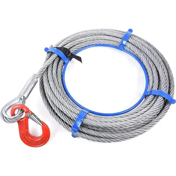 Páčidlo Lano se zásobníkem a hákem Brano - 0,8t/40m