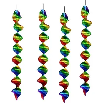 Party dekorace Spirály lesklé 60 cm (O 5 cm) [4 ks]