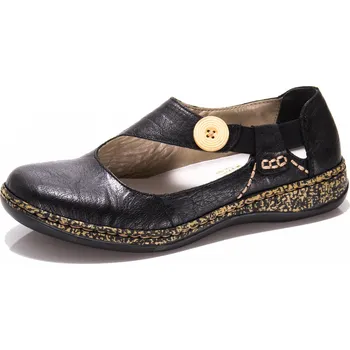 Dámské polobotky Rieker 46364-00 S0 Schwarz