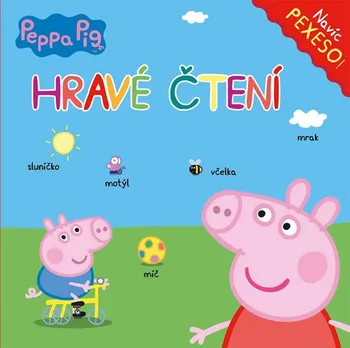První čtění Peppa Pig: Hravé čtení s pexesem - Egmont ČR (2019)