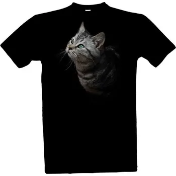 Dámské tričko Tričko s potiskem Americká krátkosrstá kočka dámské