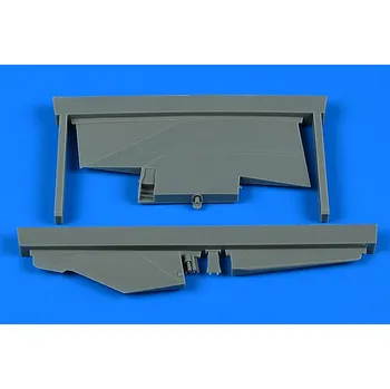 Plastikový model Aires 1/32 MiG-23BN correct tail fin (Trumpeter)