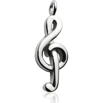 Přívěsek Přívěsek HOUSLOVÝ KLÍČ z chirurgické oceli S308065