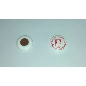 Dekorativní magnet Magnet super silný v plastu O 3cm
