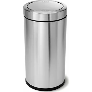 Odpadkový koš Odpadkový koš Simplehuman do komerčních prostor - 55 l, houpací víko, kartáčovaná nerez ocel CW1442