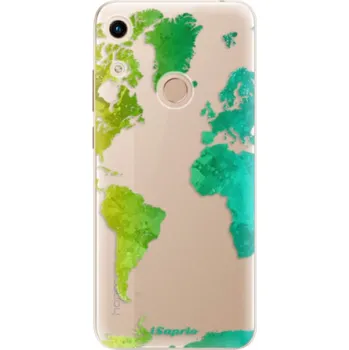 Pouzdro na mobilní telefon Odolné silikonové pouzdro iSaprio - Cold Map - Huawei Honor 8A