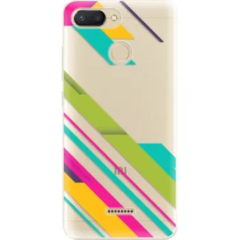 Pouzdro na mobilní telefon Odolné silikonové pouzdro iSaprio - Color Stripes 03 - Xiaomi Redmi 6